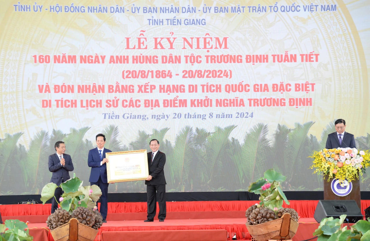 Kỷ niệm 160 năm Ngày anh hùng dân tộc Trương Định tuẫn tiết