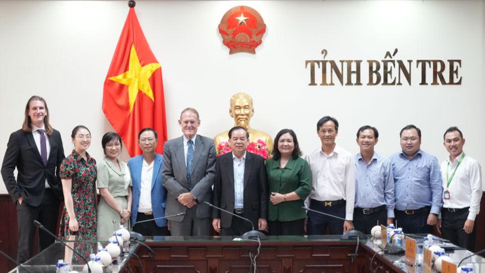 Doanh nghiệp Hoa Kỳ ấn tượng với chiến lược phát triển kinh tế biển của Bến Tre 