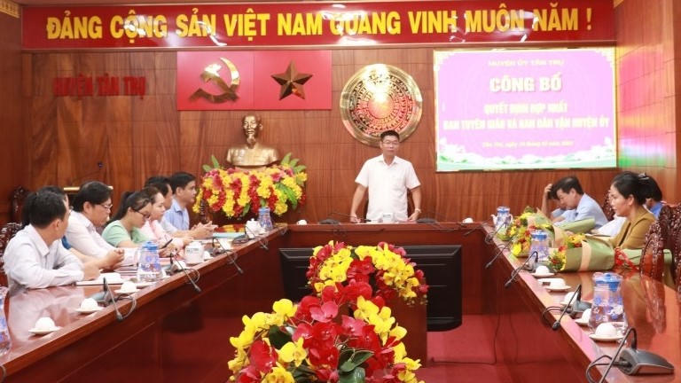 Tân Trụ (Long An) có tân Trưởng ban Tuyên giáo và Dân vận Huyện ủy 