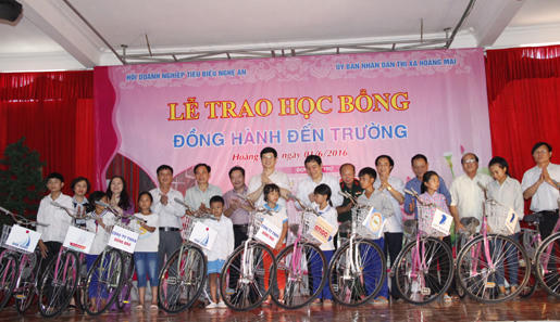 Doanh nghiệp phát triển để Nghệ An phát triển