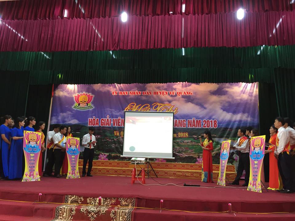 Tưng bừng Hội thi hòa giải viên giỏi