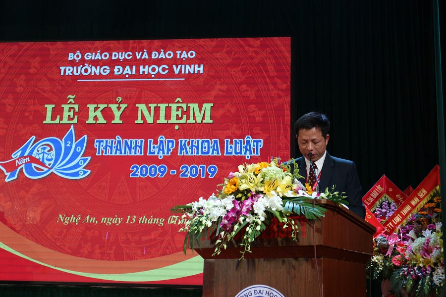 10 năm Khoa Luật Đại học Vinh: Nôi đào tạo ngành luật khu vực Bắc Trung Bộ