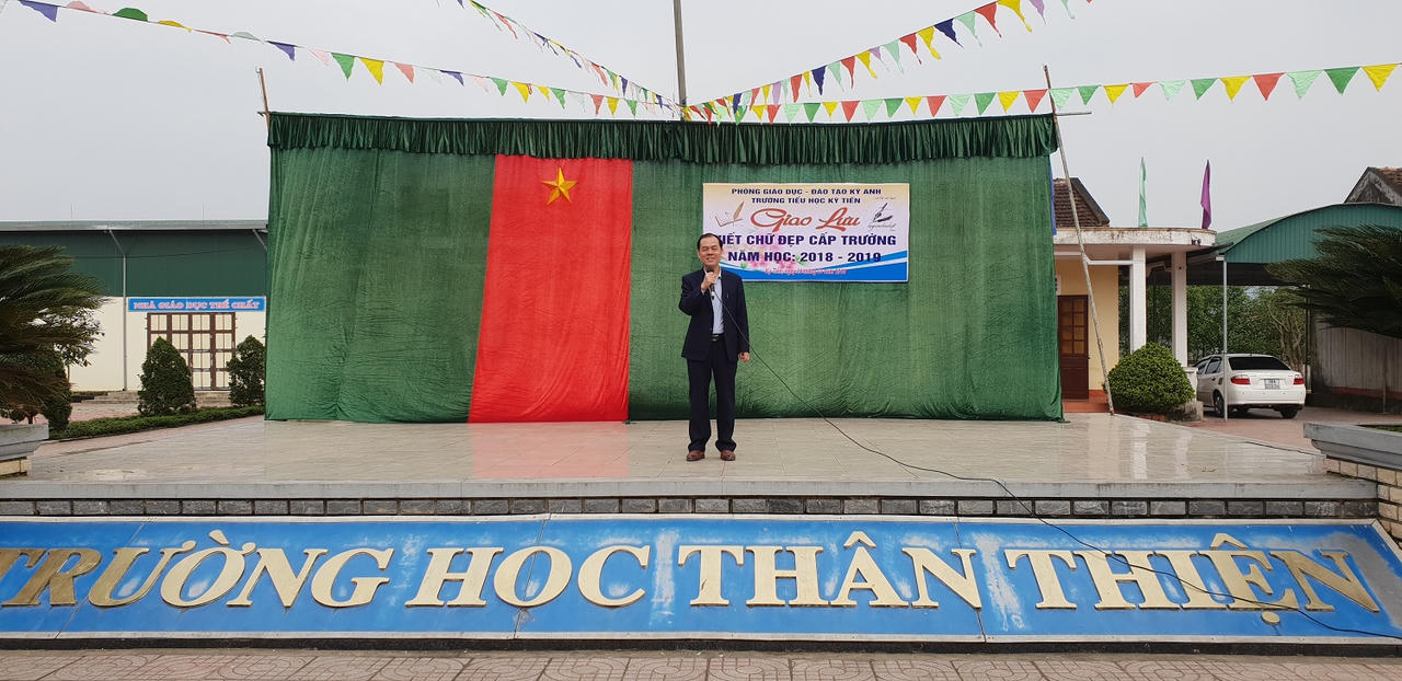 Trường tiểu học xã Kỳ Tiến: Điểm sáng giáo dục vùng đất bão