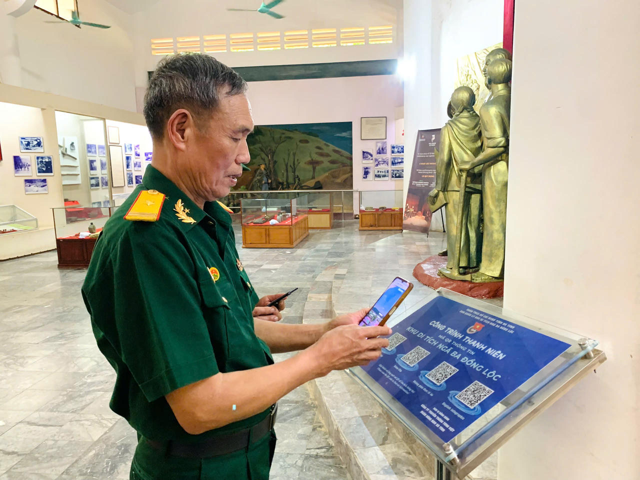 Người ghi dấu ấn đặc biệt tại cõi thiêng Đồng Lộc