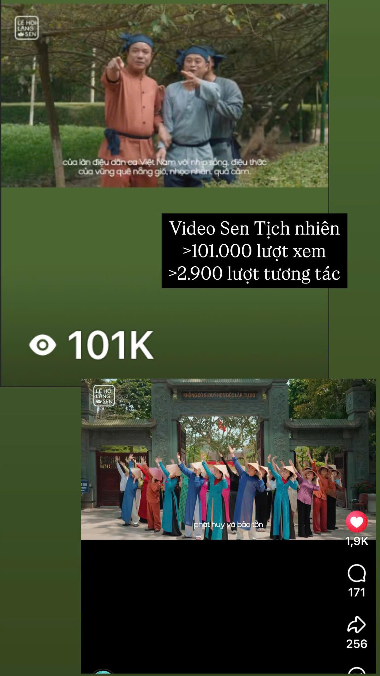 Sắc màu Gen Z trong Lễ hội Làng Sen 2025