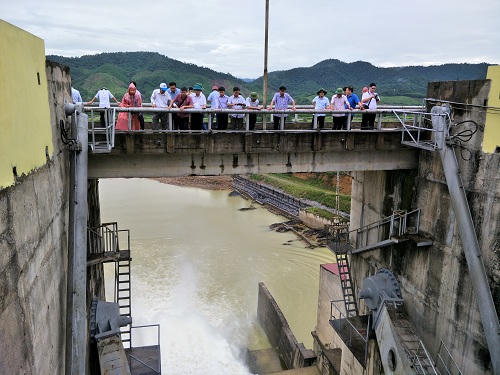 Thủy điện Hố Hô diễn tập phòng chống thiên tai