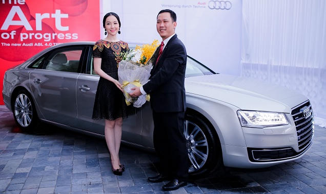 Audi A8L: Xe sang nhất của Audi ra mắt tại VN
