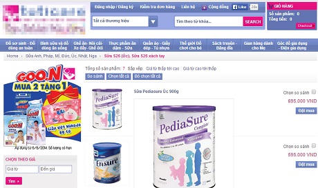 Thời bán sữa xách tay trực tuyến: “Vàng - thau” lẫn lộn