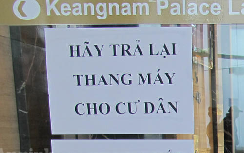 Chủ nhân chung cư cao cấp bẽ bàng với những cú "trả đũa" 