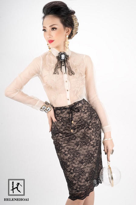 “Quyến rũ Á Đông" với Helene Hoài