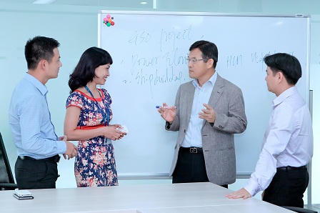 Tổng giám đốc Samsung và ước mơ “Việt hóa” Smart phone