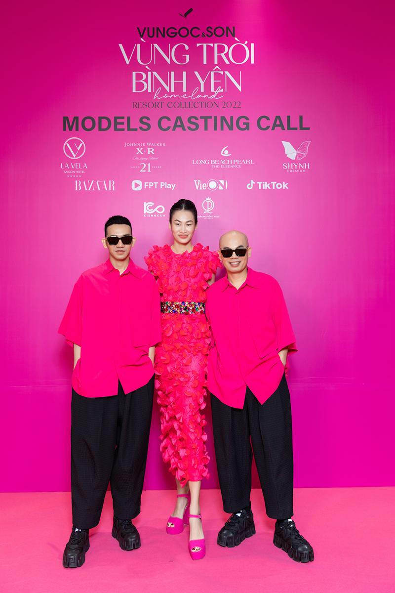 Nhiều nhân tố mới xuất hiện trong buổi casting show diễn thời trang "Vùng trời bình yên"