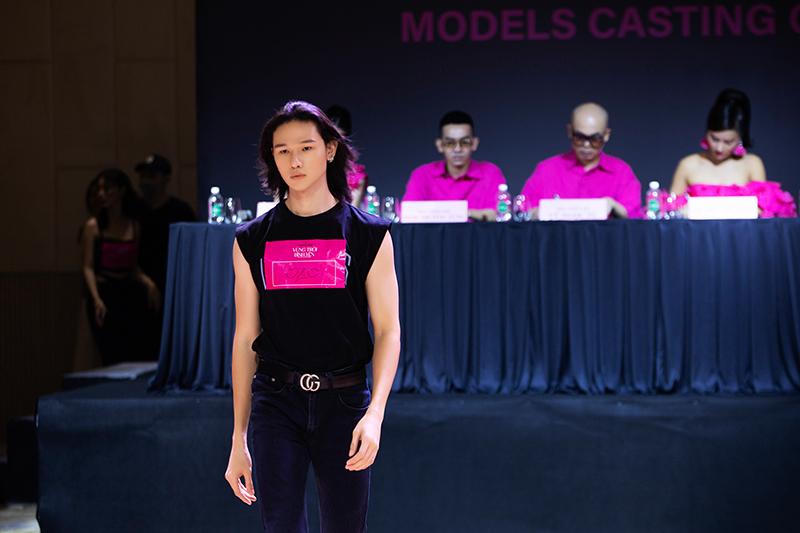 Nhiều nhân tố mới xuất hiện trong buổi casting show diễn thời trang "Vùng trời bình yên"