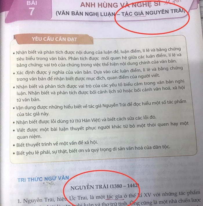 Những vấn đề cần làm sáng tỏ trong SGK Ngữ văn mới