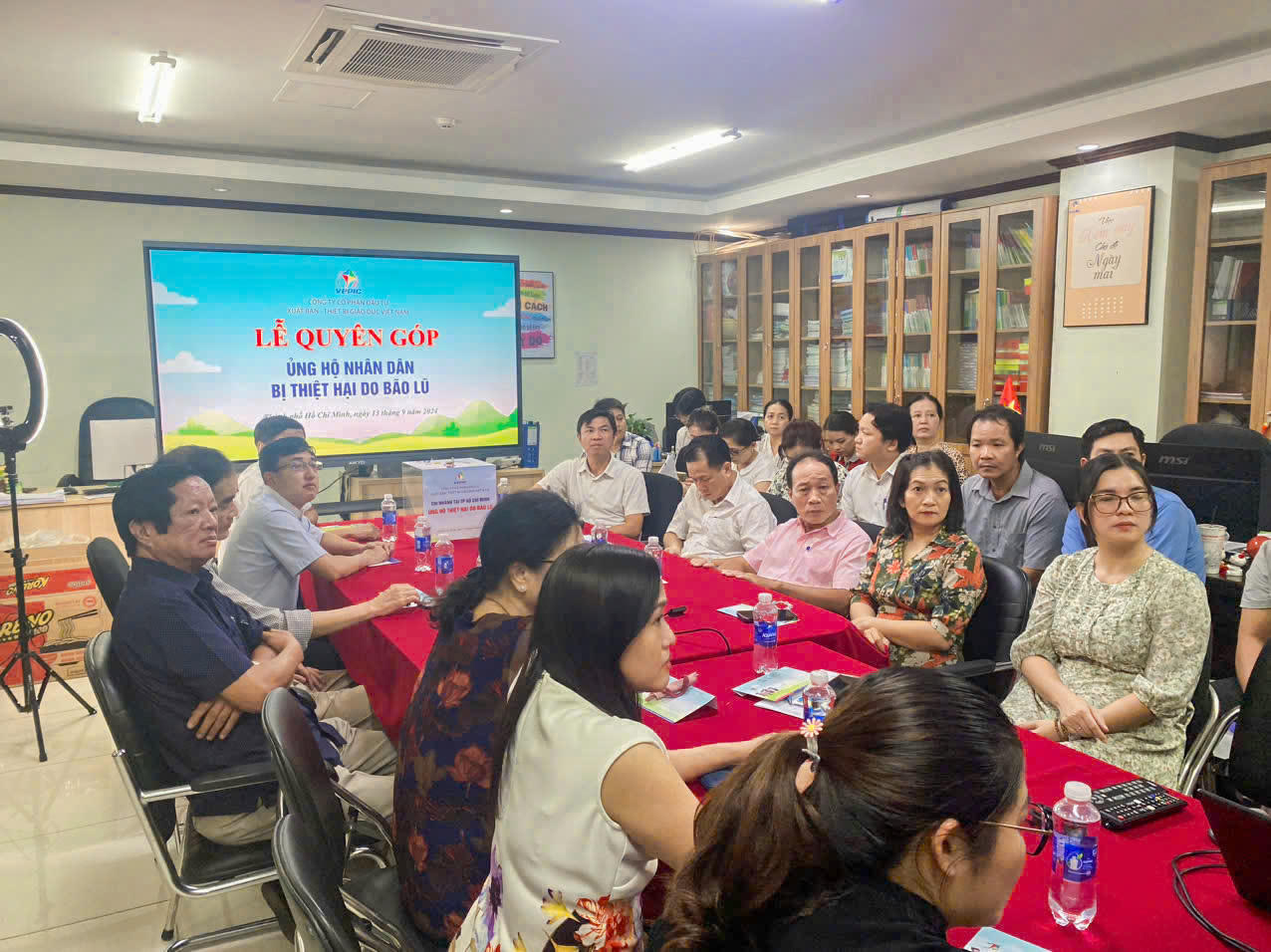 Công ty VEPIC chung tay hướng về đồng bào bị thiệt hại do bão số 3