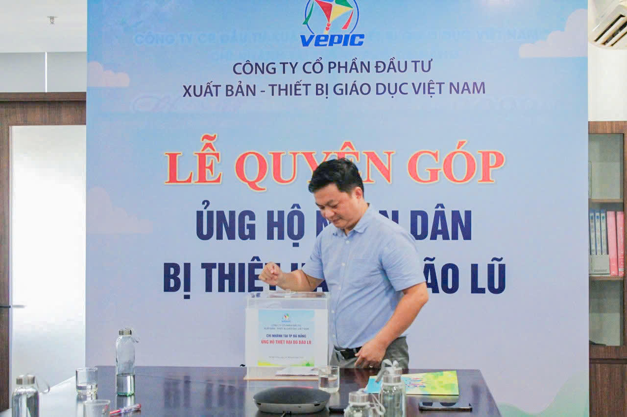 Công ty VEPIC chung tay hướng về đồng bào bị thiệt hại do bão số 3