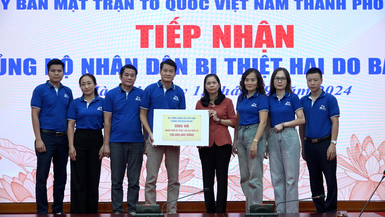 Hà Nội: Quỹ "Cứu trợ" thành phố tiếp nhận hơn 56 tỷ đồng ủng hộ các tỉnh bị thiệt hại do bão lũ