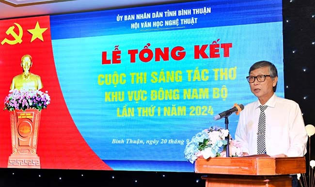 Trao giải Cuộc thi sáng tác Thơ khu vực Đông Nam bộ lần thứ I năm 2024