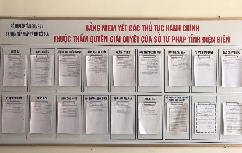 Sở Tư pháp Điện Biên điểm sáng trong cải cách hành chính