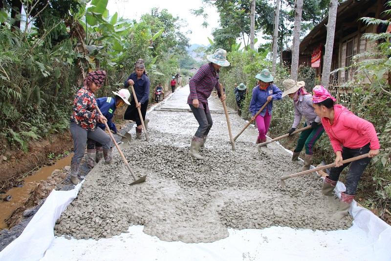 Phát triển giao thông nông thôn ở Thuận Châu