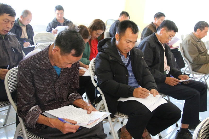 Sơn La: Tập huấn pháp luật trợ giáp pháp lý cho trưởng bản và người uy tín