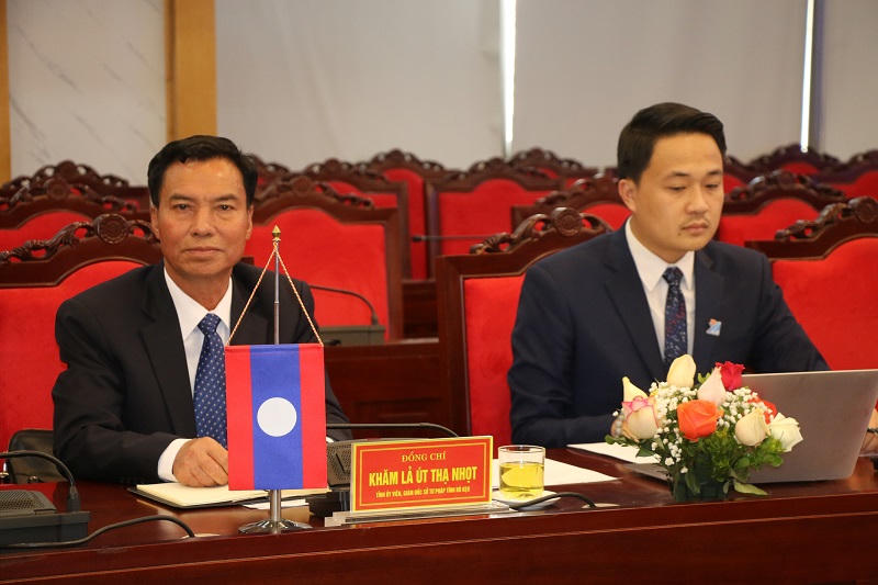 Sở Tư pháp tỉnh Bò Kẹo (Lào) thăm và làm việc tại tỉnh Sơn La