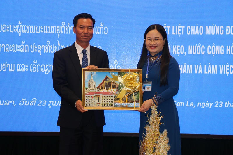 Sở Tư pháp tỉnh Bò Kẹo (Lào) thăm và làm việc tại tỉnh Sơn La