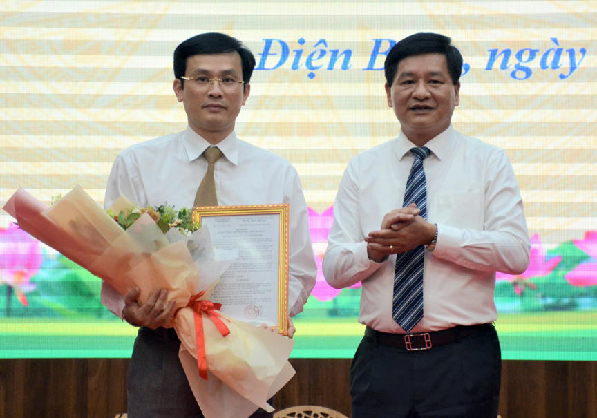 Bổ nhiệm 3 phó giám đốc sở tại tỉnh Điện Biên