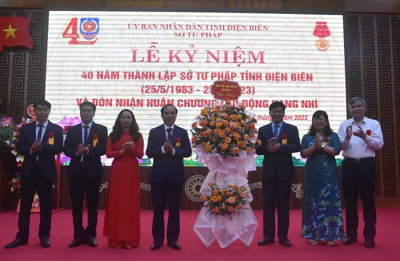 Kỷ niệm 40 năm Ngày thành lập Sở Tư pháp Điện Biên