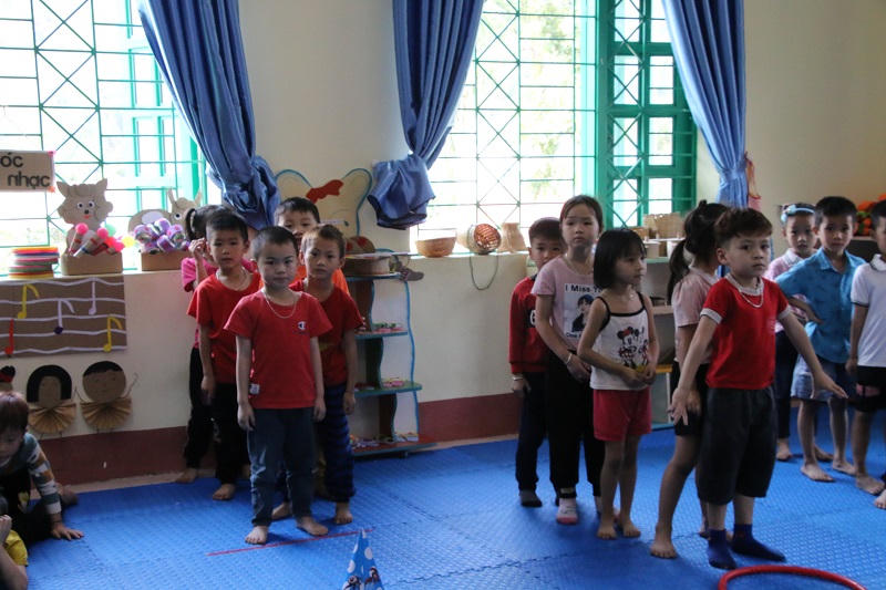 Nỗ lực nâng cao chất lượng chăm sóc giáo dục trẻ