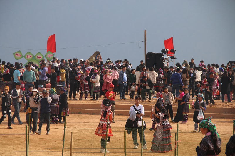 Rộn ràng Ngày hội hoa sơn tra trên rẻo cao Ngọc Chiến