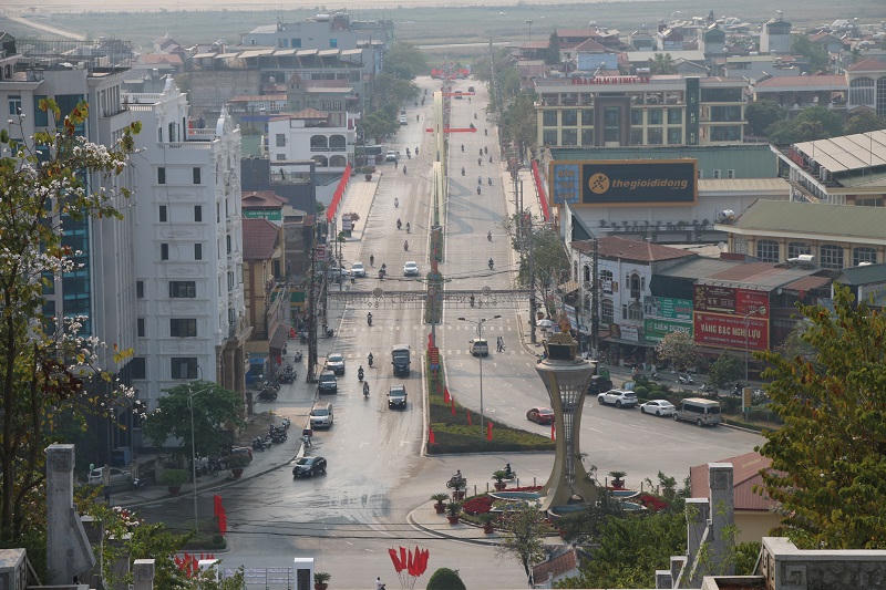 Hình ảnh thành phố Điện Biên Phủ trước ngày hội lớn