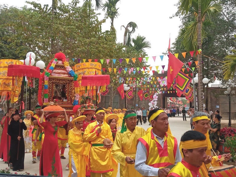 Khai hội Di tích cấp Quốc gia Thành Bản Phủ