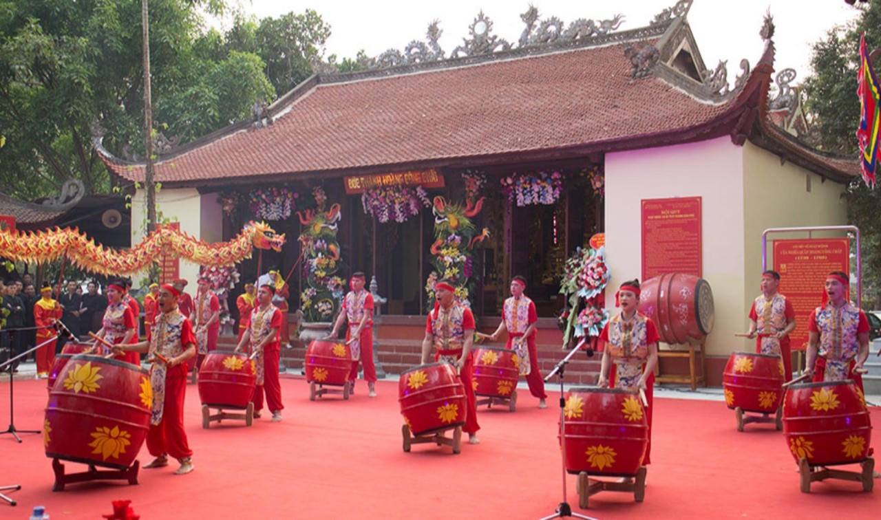 Khai hội Di tích cấp Quốc gia Thành Bản Phủ