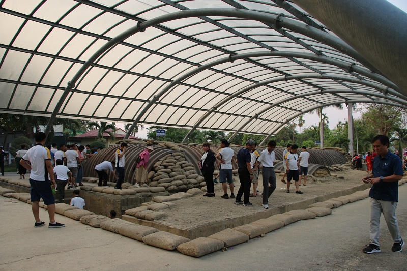 Hội cựu chiến binh Bộ Tư pháp thăm chiến trường xưa tại Điện Biên Phủ