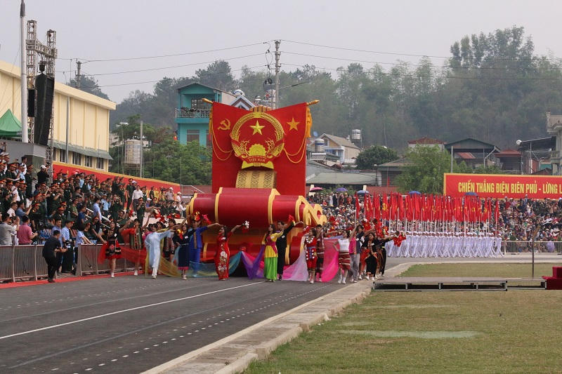 Hình ảnh buổi sơ duyệt Chương trình Kỷ niệm 70 năm Chiến thắng Điện Biên Phủ