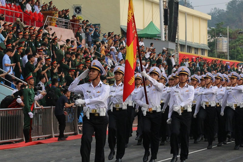 Hình ảnh buổi sơ duyệt Chương trình Kỷ niệm 70 năm Chiến thắng Điện Biên Phủ