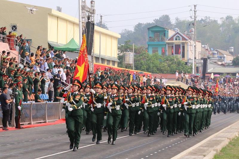 Hình ảnh buổi sơ duyệt Chương trình Kỷ niệm 70 năm Chiến thắng Điện Biên Phủ