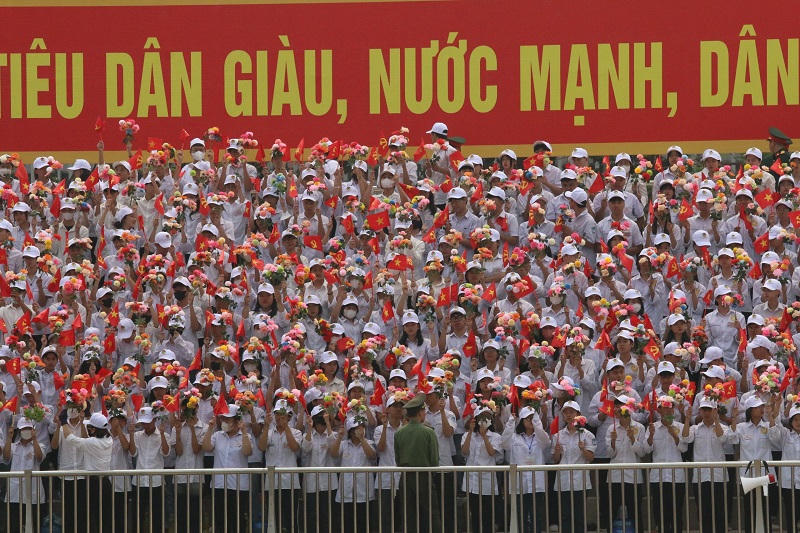 Hình ảnh buổi sơ duyệt Chương trình Kỷ niệm 70 năm Chiến thắng Điện Biên Phủ