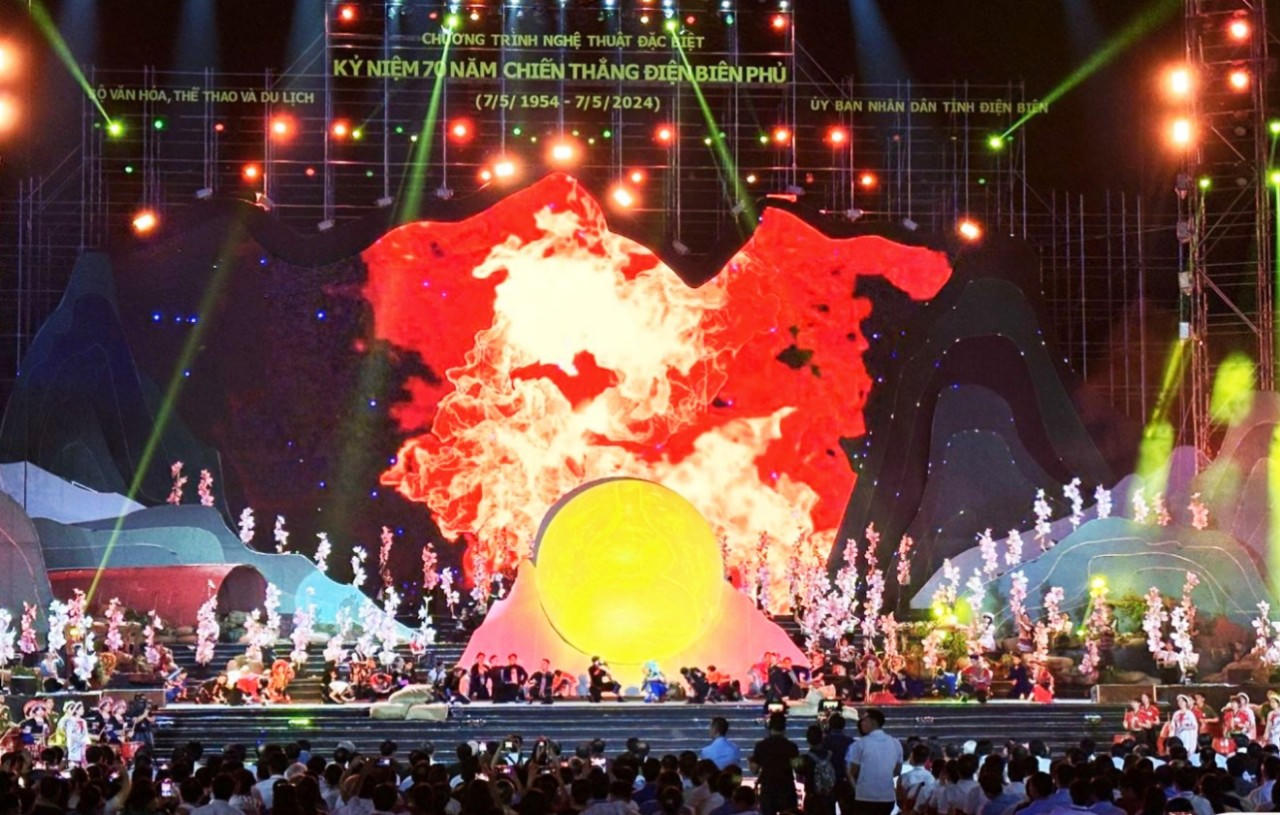 Đặc sắc chương trình nghệ thuật 'Điện Biên Phủ - Mốc vàng lịch sử'