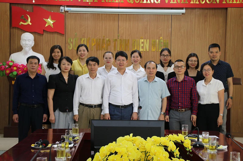 Thứ trưởng Nguyễn Thanh Tịnh thăm và làm việc với Tư pháp, Thi hành án dân sự Điện Biên