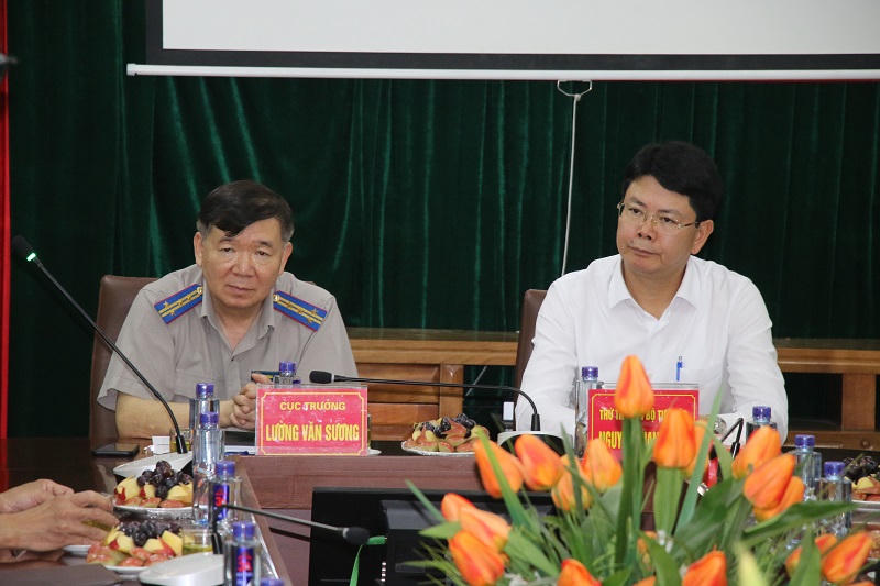 Thứ trưởng Nguyễn Thanh Tịnh thăm và làm việc với Tư pháp, Thi hành án dân sự Điện Biên