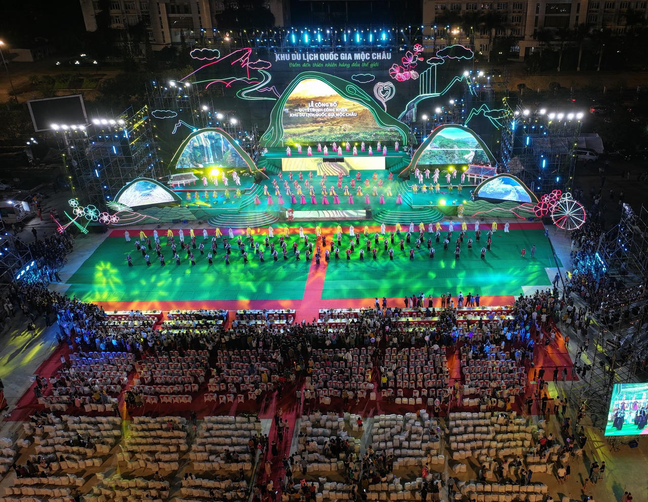 Công bố quyết định công nhận Khu du lịch quốc gia Mộc Châu