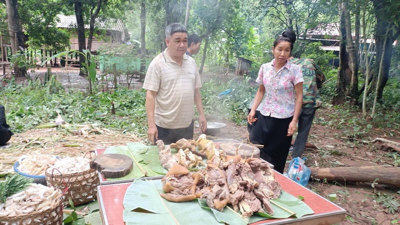 Lễ Đông Sửa của người Thái ở Yên Châu