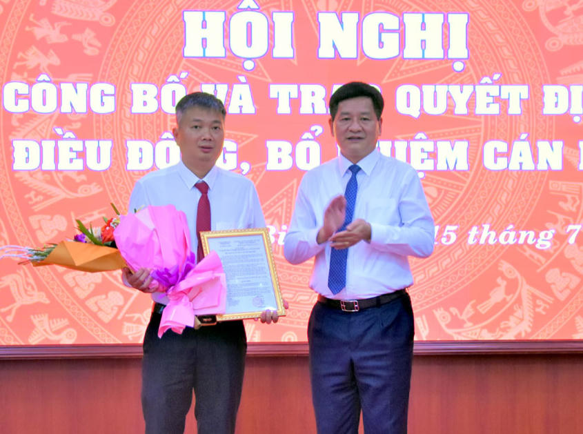 Điện Biên: Bổ nhiệm loạt lãnh đạo cấp sở và huyện