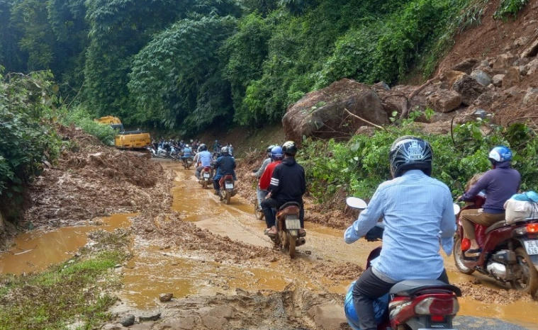 Sơn La: Nỗ lực khắc phục sạt lở trên các tuyến đường