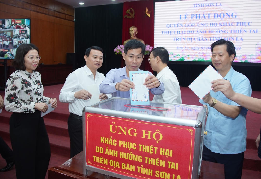 Phát động ủng hộ người dân Sơn La khắc phục thiệt hại do mưa lũ 