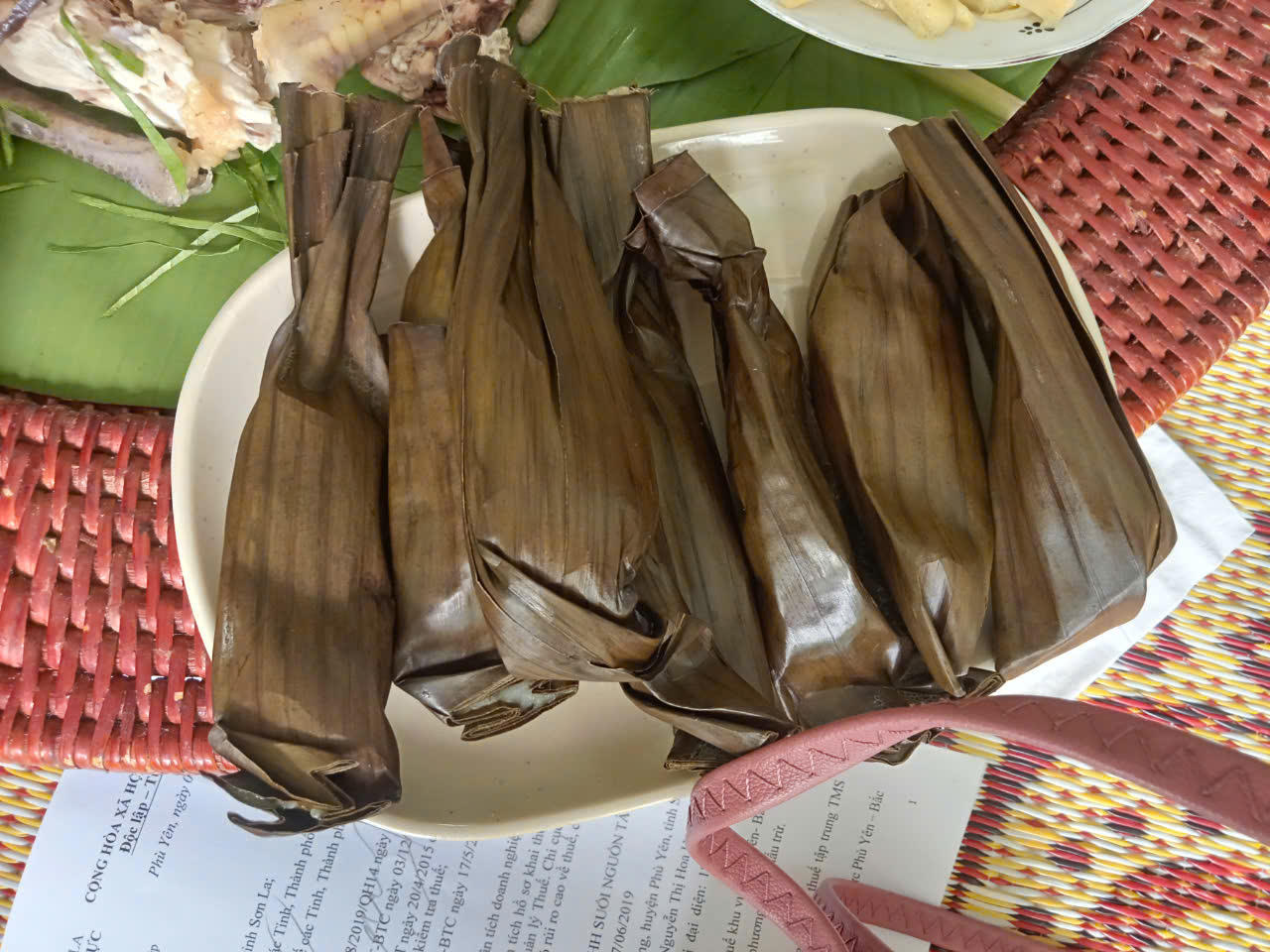 Đặc sắc mâm cỗ Tết 'Xíp xí' của người Thái trắng Sơn La