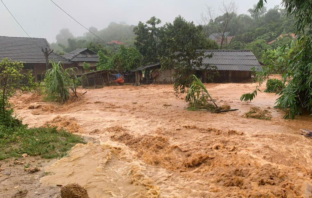 Bão số 3 gây mưa lớn, lũ quét, thiệt hại nghiêm trọng tại Sơn La
