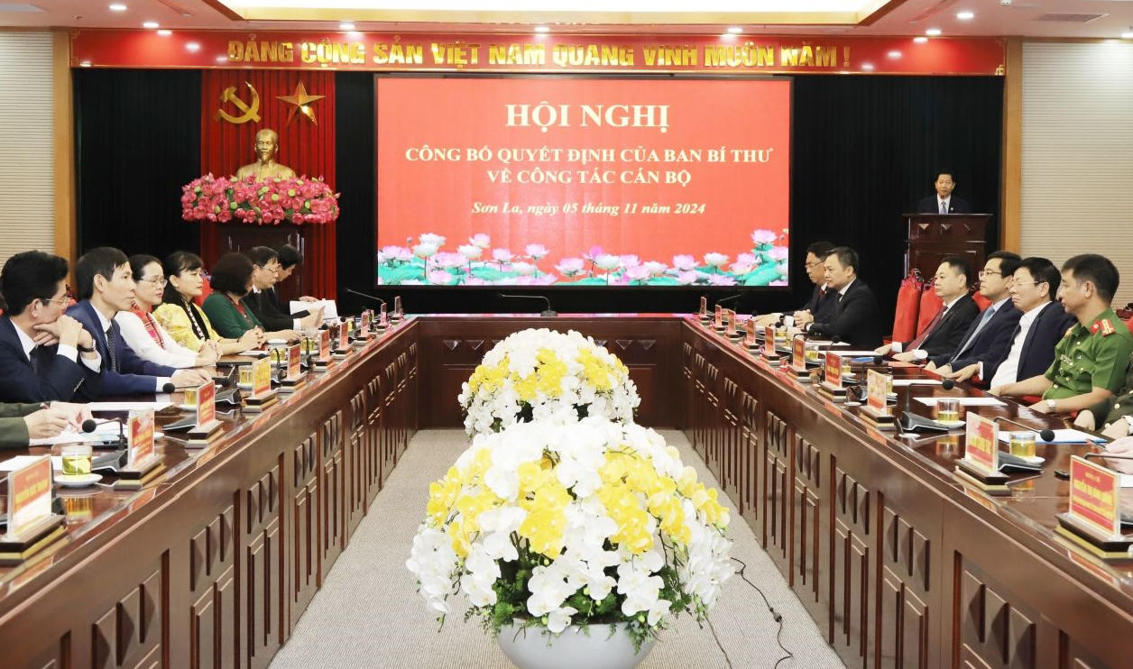 Ông Nguyễn Đình Việt được điều động làm Phó Bí thư Tỉnh ủy Sơn La